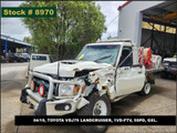 8970 - 04/19, TOYOTA VDJ79 LANDCRUISER, 1VD-FTV, 5SPD, GXL