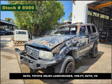 8989 - 08/95, TOYOTA HDJ80 LANDCRUISER, 1HD-FT, AUTO, VX