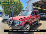 8932 - 10/97, TOYOTA FZJ80 LANDCRUISER, 1FZ-FE, 5SPD, GXL