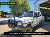 8864 - 02/17, TOYOTA VDJ79 LANDCRUISER, 1VD-FTV, 5SPD, GXL