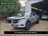 8759 - 10/15, MAZDA UR BT50, P5AT, 6SPD, XT