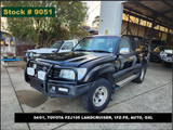 9051 - 04/01, TOYOTA FZJ105 LANDCRUISER, 1FZ-FE, AUTO, GXL