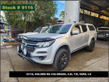9116 - 03/18, HOLDEN RG COLORADO, 2.8L T/D, 5SPD, LX