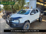 9227 - 05/12, HOLDEN RG COLORADO, 2.8L T/D, 5SPD, LTZ