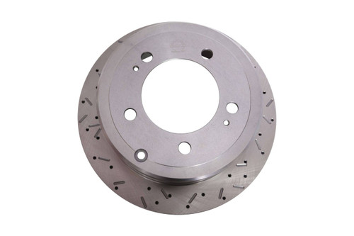 Terrain Tamer Rear Disc Brake Rotor suitable for Landcruiser 105 Series HZJ FZJ Slotted & Dimpled
