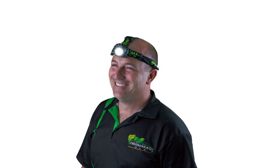 Ironman 4x4 LED Sensor Head Lamp - IHEADLAMP002
