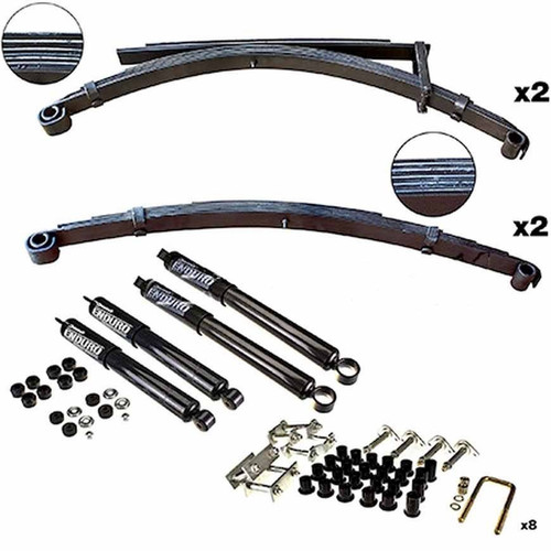 Drivetech 4x4 50mm Extra Heavy Duty Suspension Kit suitable for Landcruiser 75
