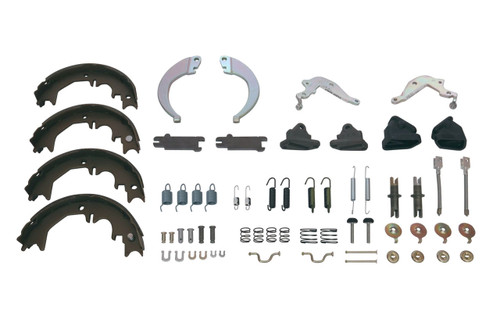 Terrain Tamer Hand Brake Shoes w Fitting Kit suitable for Landcruiser 70 80 Series Prado 95
