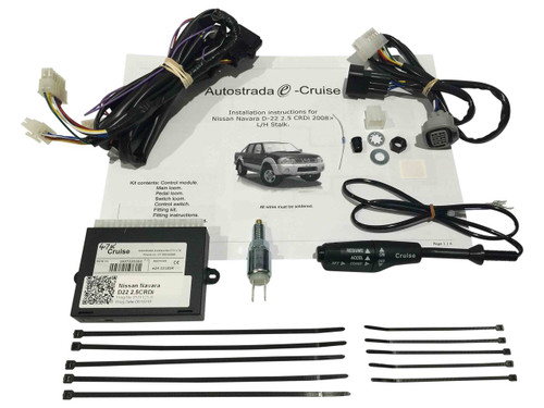 Cruise Control Kit Plug Play suitable for Navara D22 2.5 Ltr Diesel EC-NI02LH