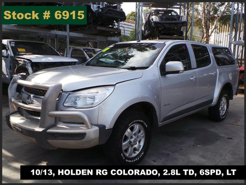 6915 - 10/13, HOLDEN RG COLORADO, 2.8L TD, 6SPD, LT