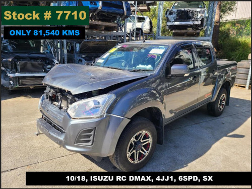 7710 - 10/18, ISUZU RC DMAX, 4JJ1, 6SPD, SX