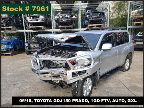 7961 - 06/15, TOYOTA GDJ150 PRADO, 1GD-FTV, AUTO, GXL