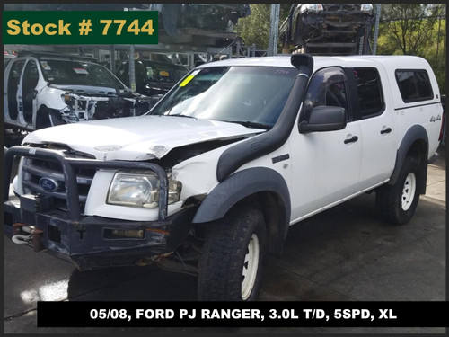 7744 - 05/08, FORD PJ RANGER, 3.0L T/D, 5SPD, XL.