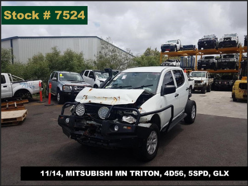 7524 - 11/14, MITSUBISHI MN TRITON, 4D56, 5SPD, GLX.