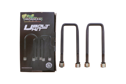 Ironman 4x4 Leaf Spring UBolts suitable for Hilux Tundra Colorado DMax - 678UBK
