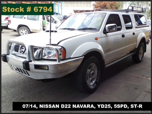 6794 - 0714, NISSAN D22 NAVARA, YD25, 5SPD, ST-R