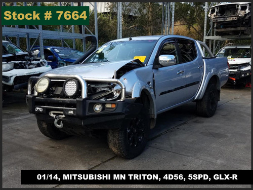 7664 - 01/14, MITSUBISHI MN TRITON, 4D56, 5SPD, GLX-R