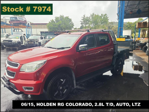 7974 - 06/15, HOLDEN RG COLORADO, 2.8L T/D, AUTO, LTZ