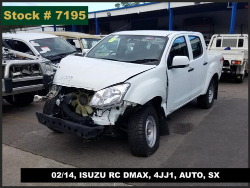 7195 - 02/14, ISUZU RC DMAX, 4JJ1, AUTO, SX