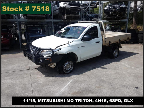 7518 - 11/15, MITSUBISHI MQ TRITON, 4N15, 6SPD, GLX
