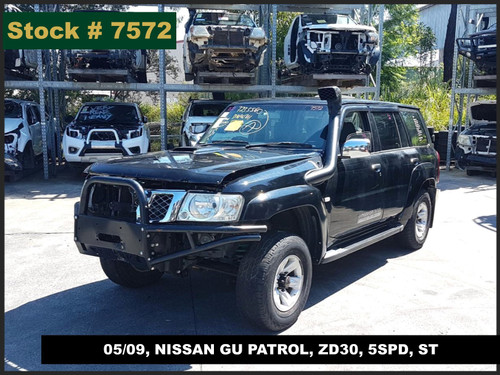 7572 - 05/09, NISSAN GU PATROL, ZD30, 5SPD, ST