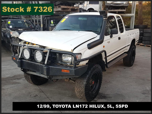 7326 - 12/99, TOYOTA LN172 HILUX, 5L, 5SPD.