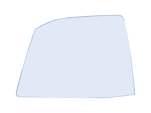 Front Left Door Window Glass suitable for Hilux LN RN YN 1991-97 Untinted
