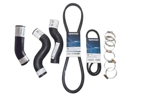 Dayco Radiator Hose & Belt Kit suitable for Landcruiser 80 Series FZJ80 1FZFE 4.5 Litre 6 Cyl Petrol