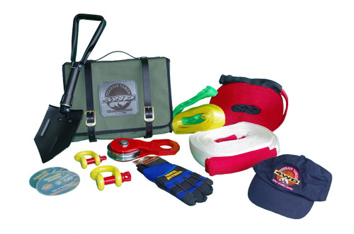 Terrain Tamer Full RM Williams Recovery Kit Bag Glove Shackles Shovel - RMKIT