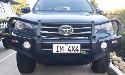 Ironman 4x4 Commercial Deluxe Bull Bar suitable for Fortuner 2015 on BBCD053