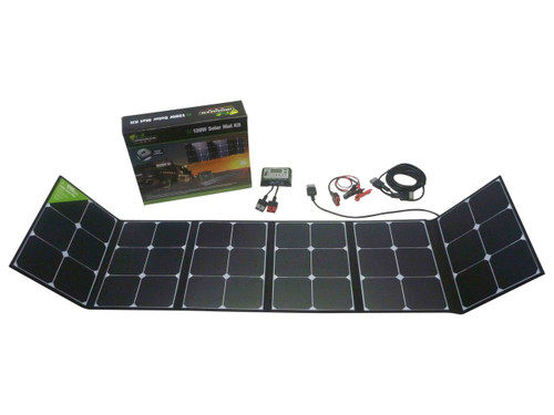 Ironman 4x4 Portable 12V 120W Solar Mat Kit ISOLARMAT