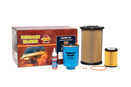 Terrain Tamer Filter Kit - Service Kit suitable for D22 Navara ZD30 3.0 L Turbo Diesel