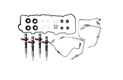 Terrain Tamer Diesel Fuel Injector Kit suitable for Landcruiser VDJ200 4.5 Litre to 2015 - TTIK59036