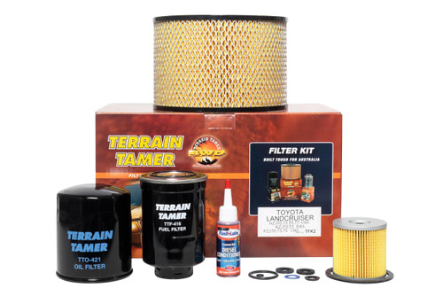 Filter Kit suitable for Landcruiser 1HZ Diesel HZJ70 HZJ73 HZJ75 PZJ Air Oil Fuel