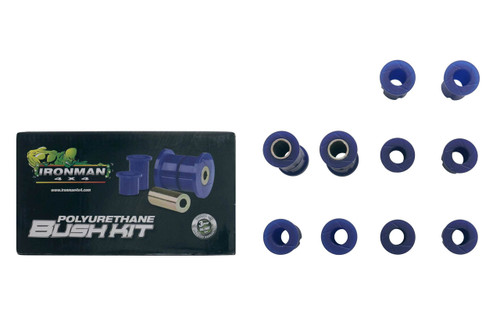 Ironman 4x4 Rear Leaf Spring Bush Kit Poly suitable for Courier & Bravo B Series - 756UK