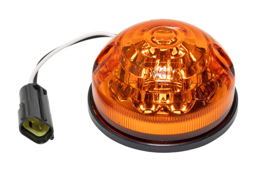 Rear LED Indicator Light Lamp Amber Lens suitable for Defender Td5 and Puma 1999 on