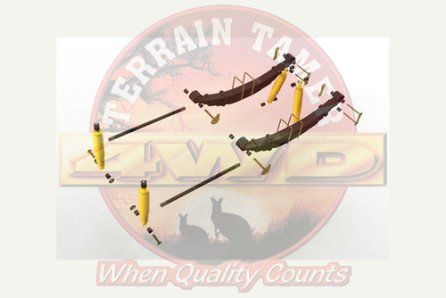 Terrain Tamer Suspension Kit suitable for Mitsubishi Triton MJ MK 1991 on