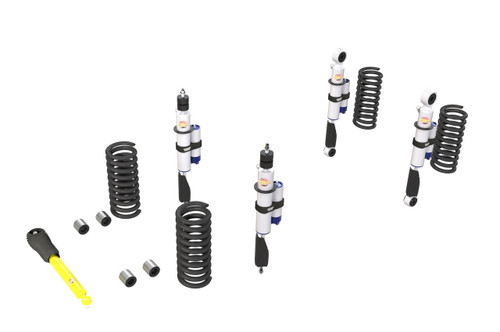 Terrain Tamer Pro Suspension Kit suitable for Nissan Patrol GU SWB LWB 1997 on