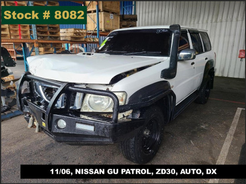 8082 - 11/06, NISSAN GU PATROL, ZD30, AUTO, DX