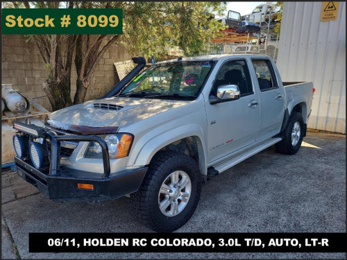 8099 - 06/11, HOLDEN RC COLORADO, 3.0L T/D, AUTO, LT-R