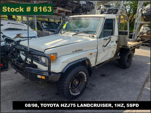 8163 - 08/98, TOYOTA HZJ75 LANDCRUISER, 1HZ, 5SPD