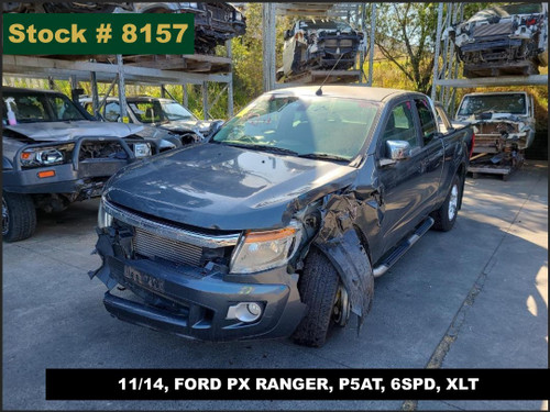 8157 - 11/14, FORD PX RANGER, P5AT, 6SPD, XLT.