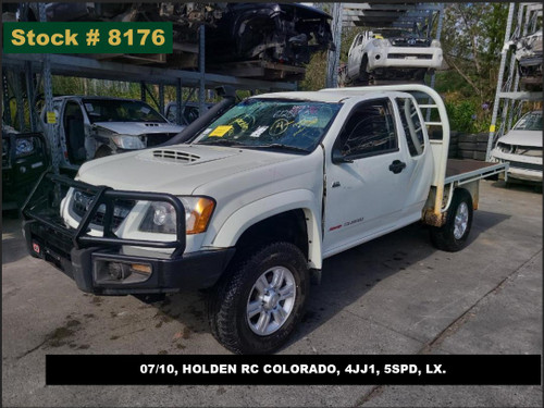 8176 - 07/10, HOLDEN RC COLORADO, 4JJ1, 5SPD, LX