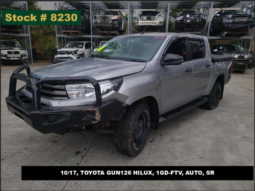 8230 - 10/17, TOYOTA GUN126 HILUX, 1GD-FTV, AUTO, SR