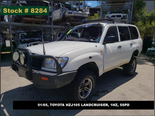 8284 - 01/05, TOYOTA HZJ105 LANDCRUISER, 1HZ, 5SPD