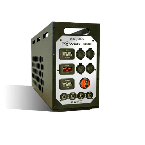 Power Box PB-150 - Portable 12V 150A Lithium Power System with White Face Plate