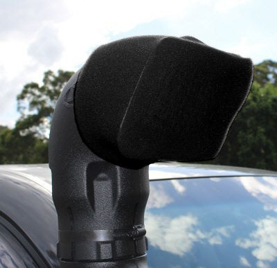 Uni Filter Black Small Pre Oiled Snorkel Sock Ram Head Cover - PRECLEAN43-B
