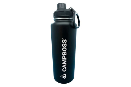 CampBoss 4x4 Boss Drink Bottle | Black - CB-BOSSDRINKBOTTLEBLACK