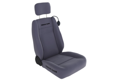 Terrain Tamer Right Hand Compact Static Bucket Seat suitable for Various Makes without Airbag Seats