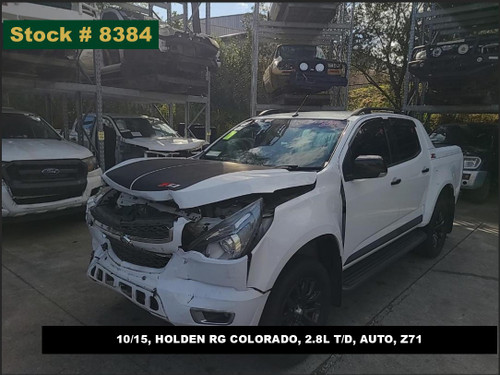 8384 - 10/15, HOLDEN RG COLORADO, 2.8L T/D, AUTO, Z71